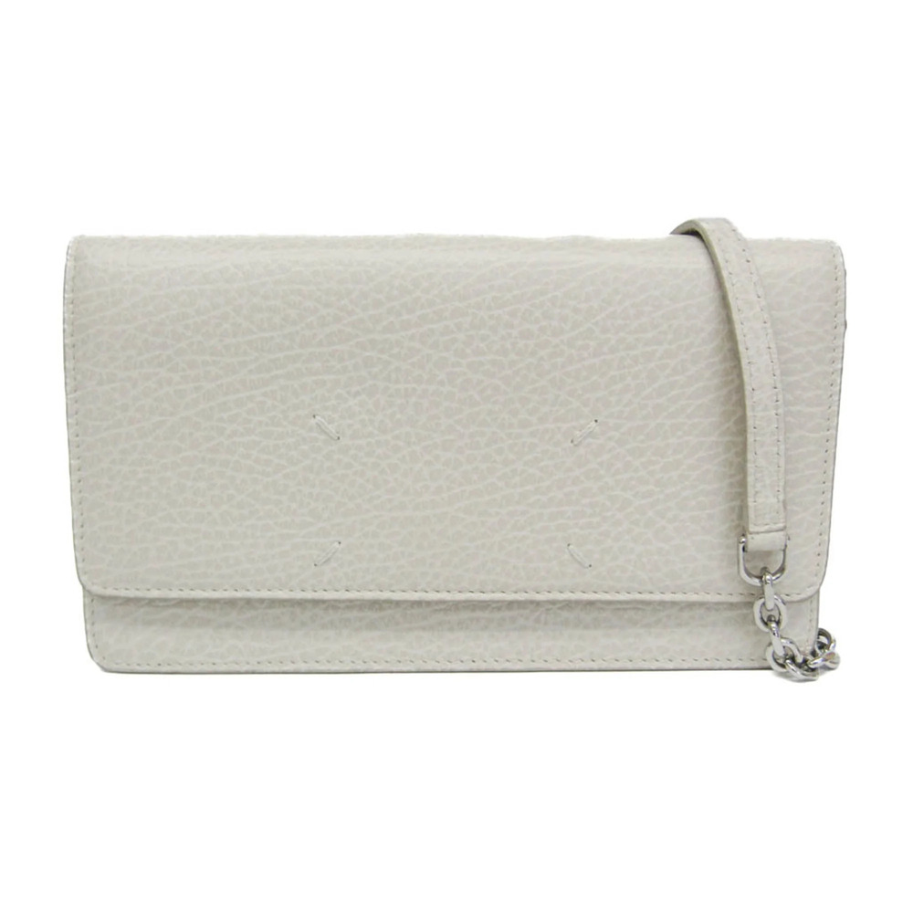 Maison Margiela 4-stitch S56UI0147 Women,Men Leather Chain/Shoulder Wallet Of...
